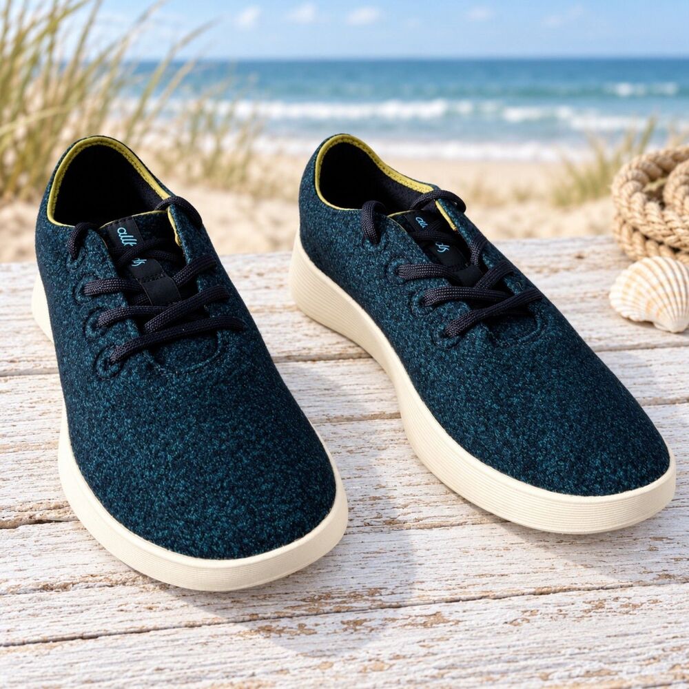 Allbirds Wool Runner 2 Men's 11.5 Chasm Teal Black NIB
